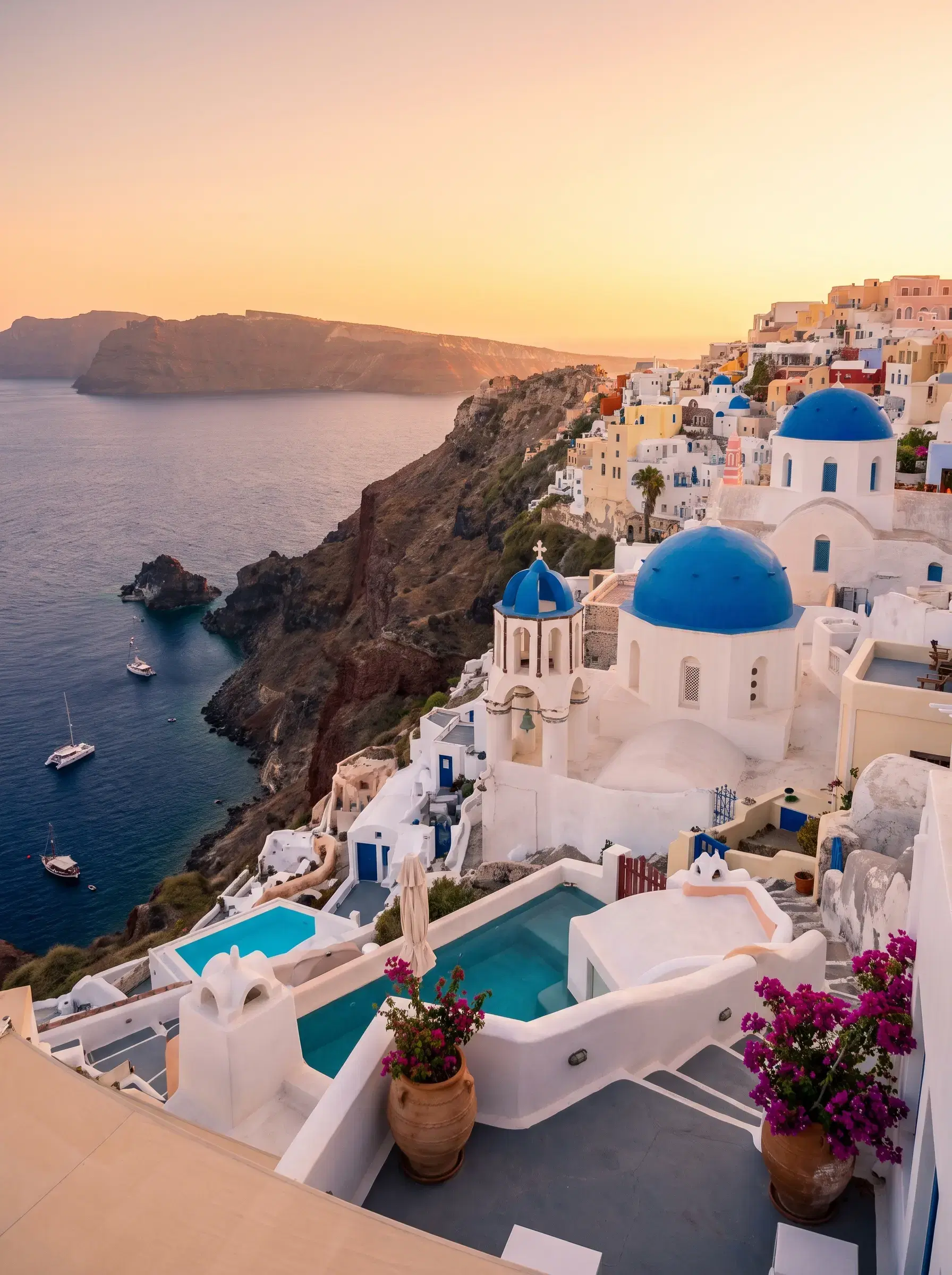 Santorini — Romantika